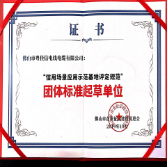 信用場景應(yīng)用示范基地榮譽證書下載